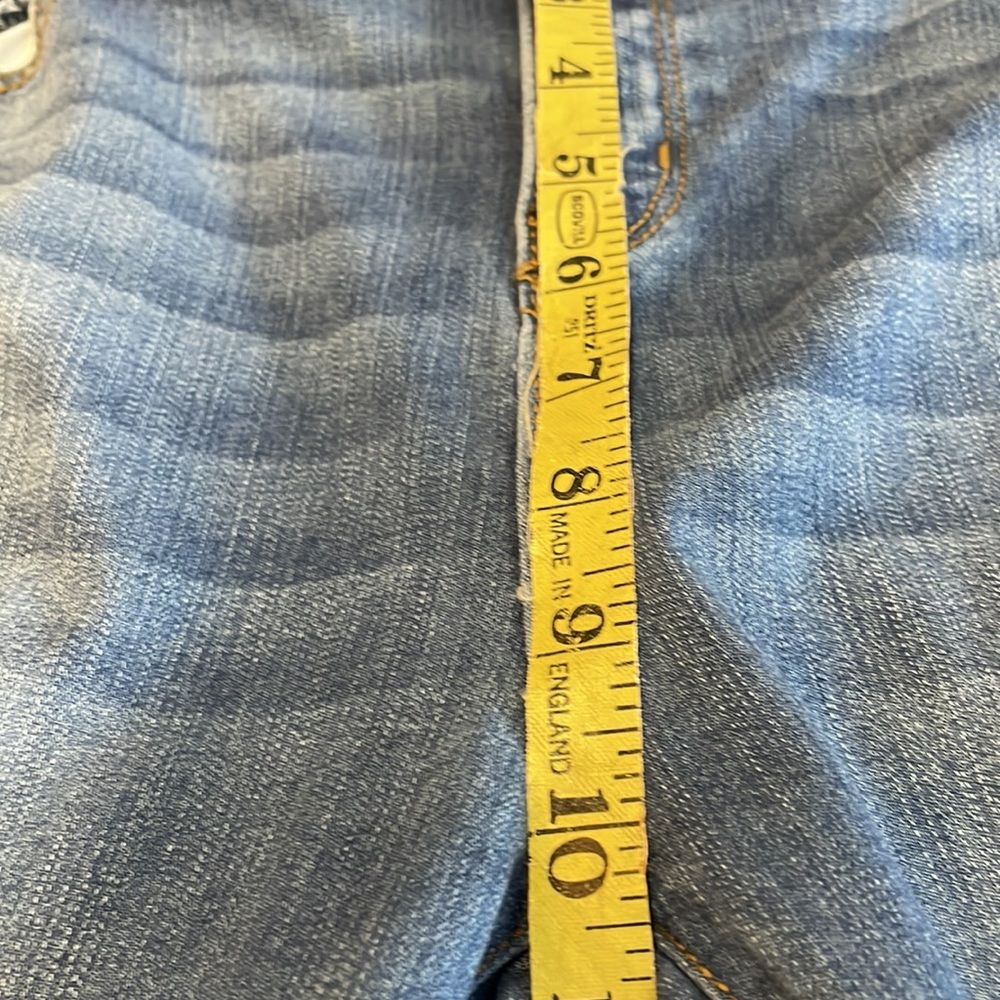 Judy Blue Distressed Skinny Fit Jeans Fused Patches Raw Hem Size 2X. - Picture 13 of 16